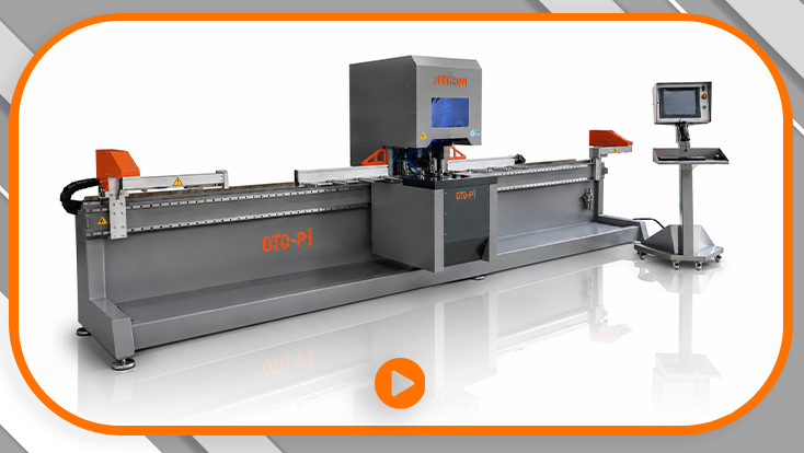 PC-611 PVC PROFİL İŞLEME MERKEZİ